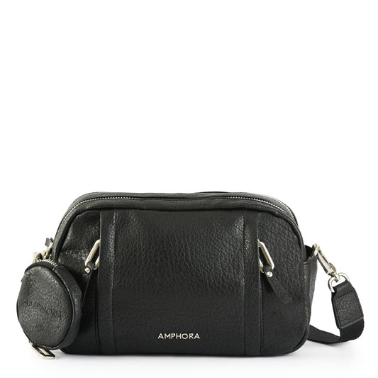 Dumas medium black shoulder bag