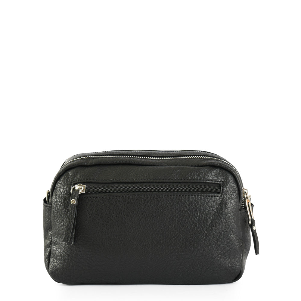 Dumas medium black shoulder bag