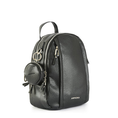 Dumas Medium Black Backpack