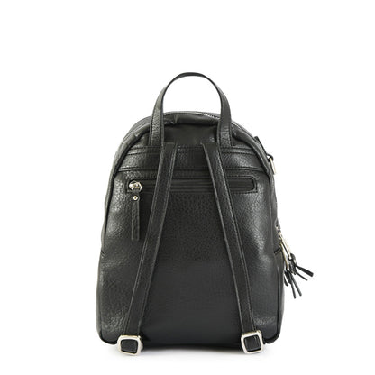 Dumas Medium Black Backpack