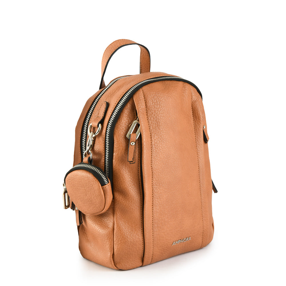 Dumas Camel Medium Backpack