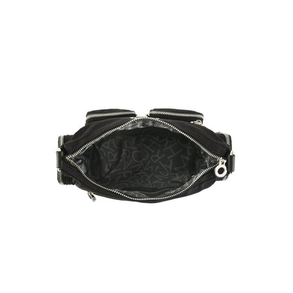Marty Black Medium Crossbody Wallet