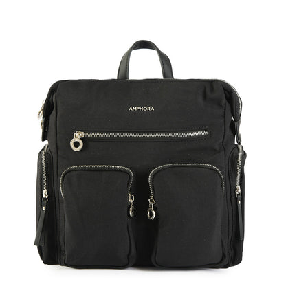 Large Marty Black Backpack