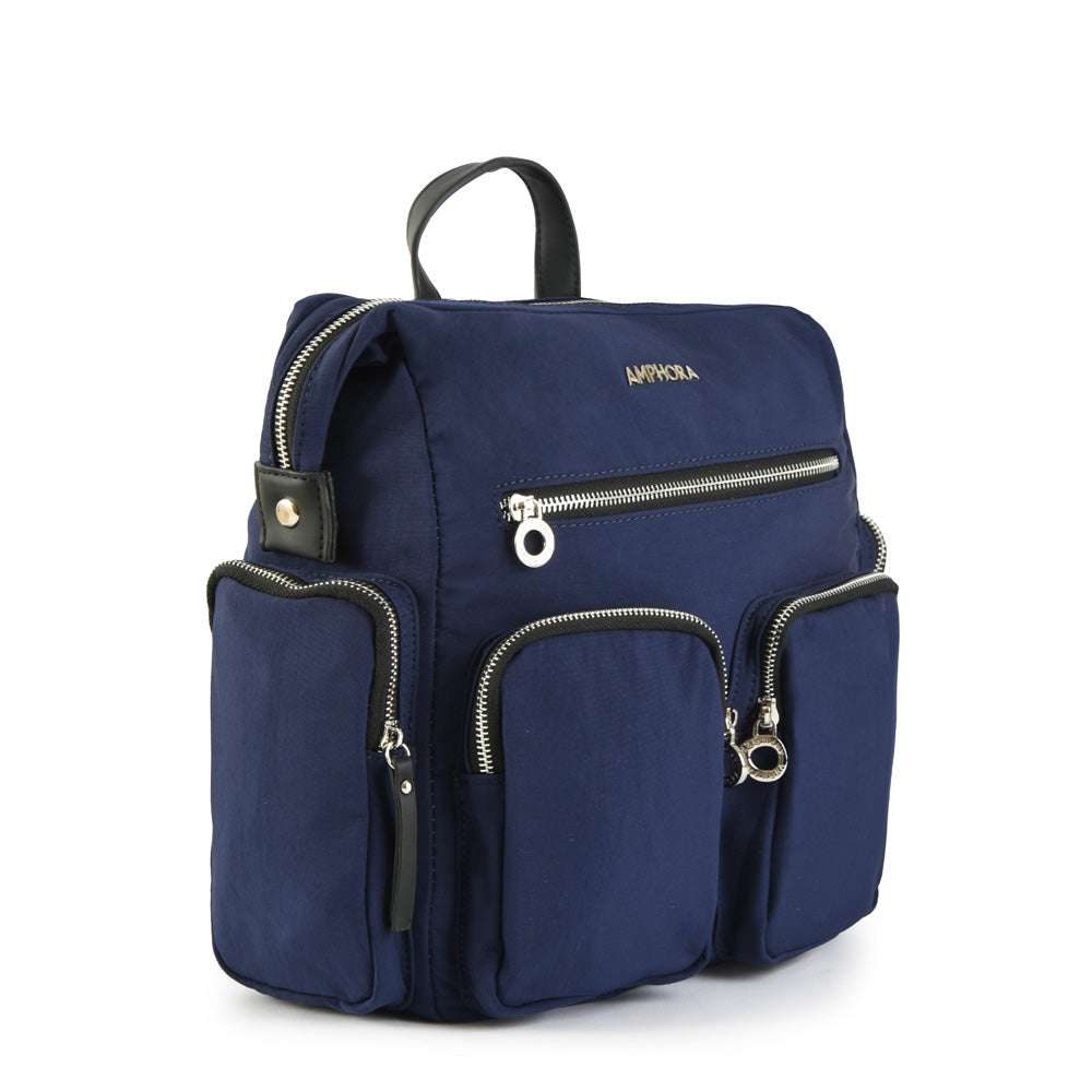 Dark Blue Marty Large Backpack