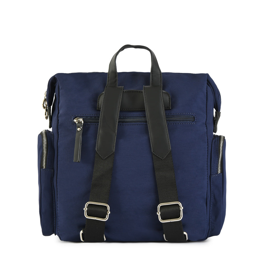 Dark Blue Marty Large Backpack