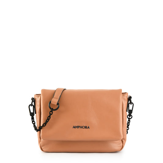 Medium aubry camel crossbody bag