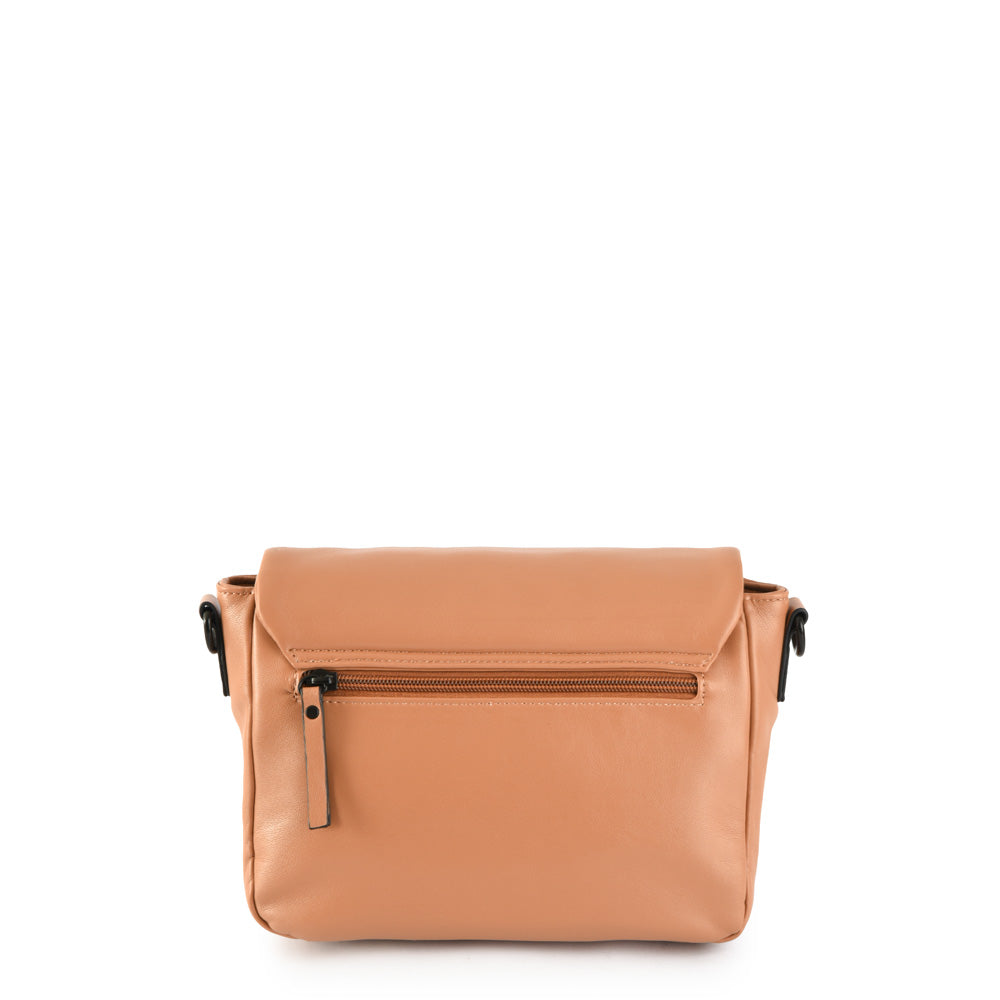 Medium aubry camel crossbody bag