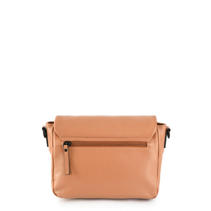 Medium aubry camel crossbody bag