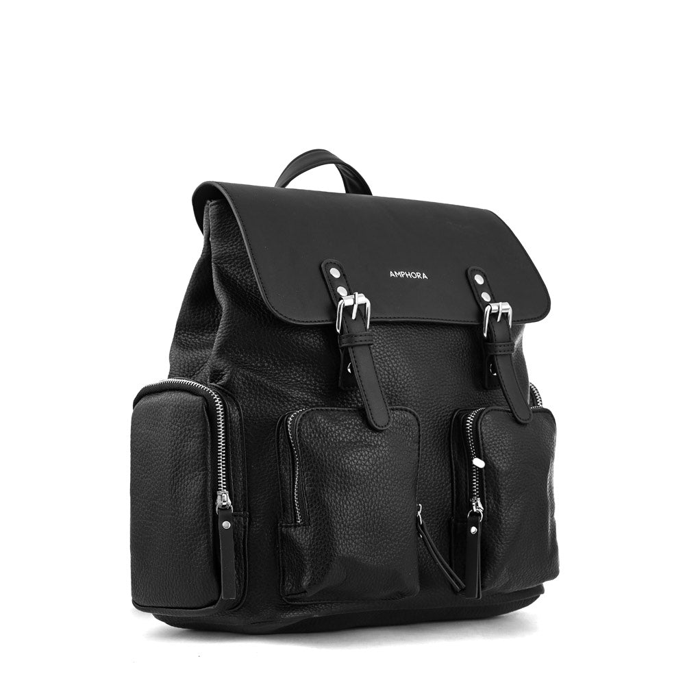 Backpack With Large Lid Fili Black