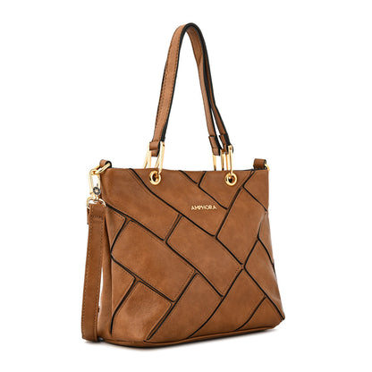 Deluca small brown shoulder bag