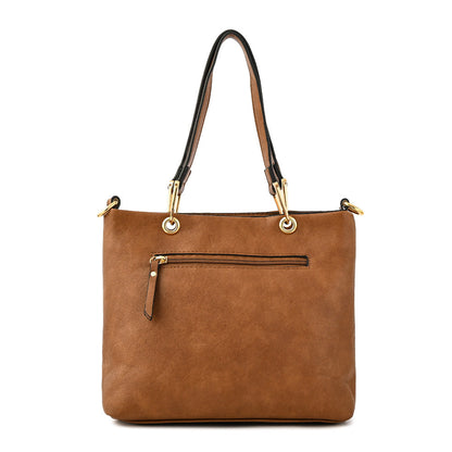 Deluca small brown shoulder bag