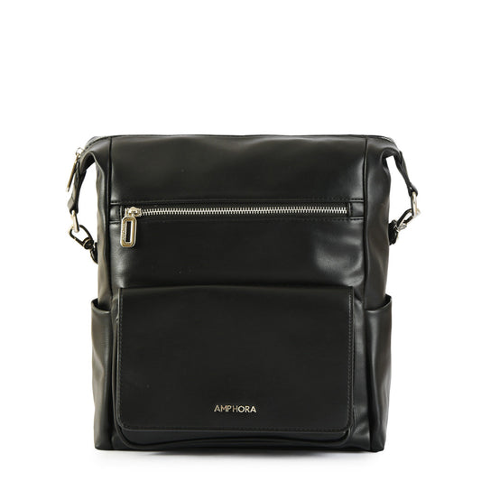 Coppola Medium Black Backpack