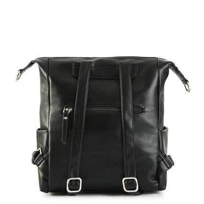 Coppola Medium Black Backpack