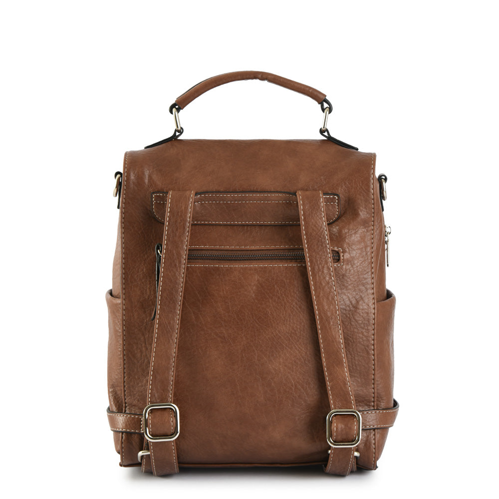 Milani Brown Medium Backpack