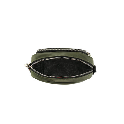 Small olive green aferdita crossbody wallet