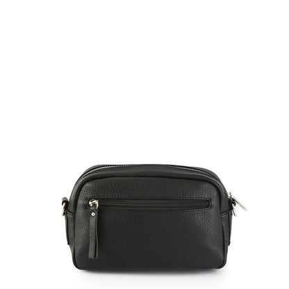 Special black aferdita small crossbody wallet