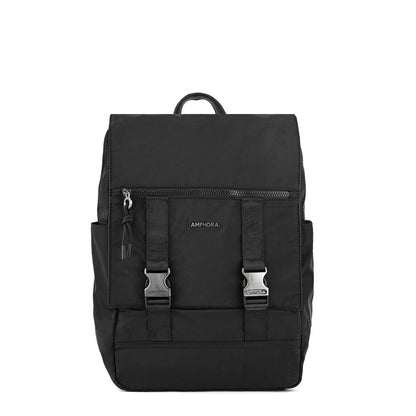 Brett Black Large Notebook Backpack