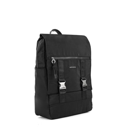 Brett Black Large Notebook Backpack