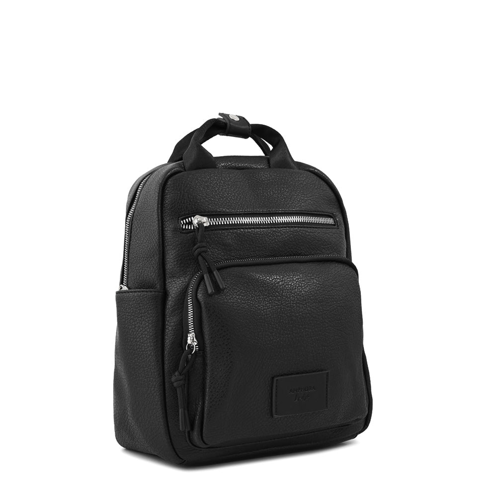 Large black poxy backpack