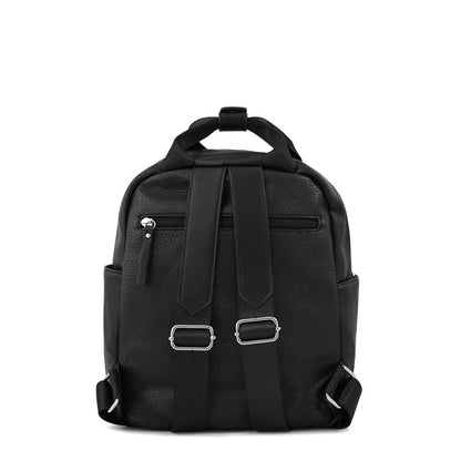 Large black poxy backpack