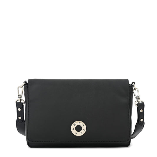 Shoulder bag with medium black orienta cover