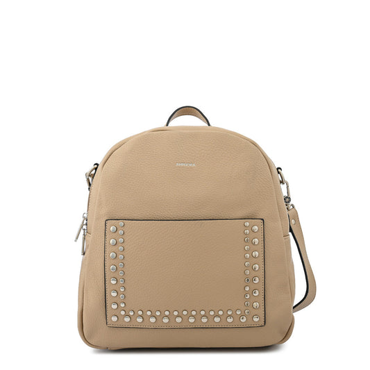 Nely beige medium backpack