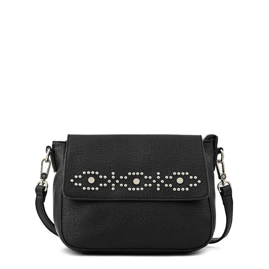 Tasia medium black shoulder bag