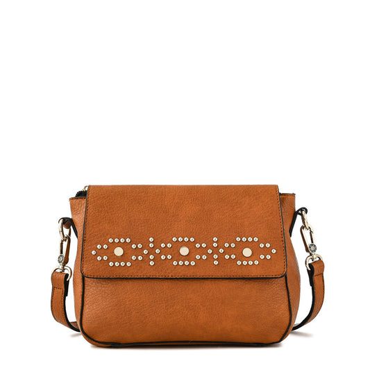Tasia medium brown shoulder bag