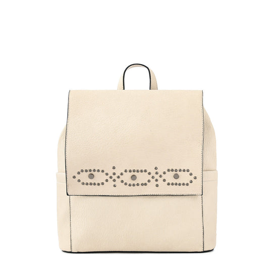 Large beige tasia backpack