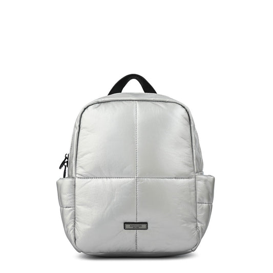 Medium silver charo backpack
