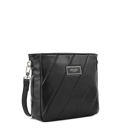 Janelle medium black crossbody bag