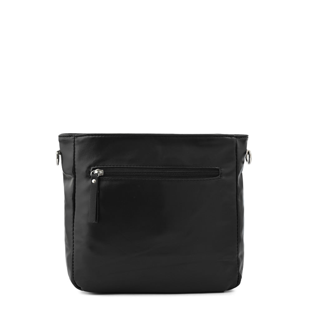 Janelle medium black crossbody bag