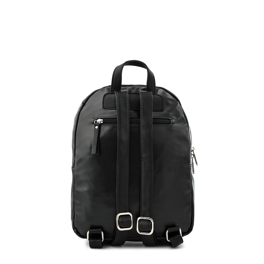 Janelle small black backpack