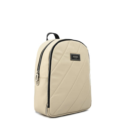 Janelle beige small backpack