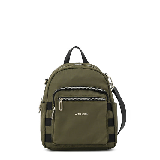 Olive Green Tessie Medium Backpack