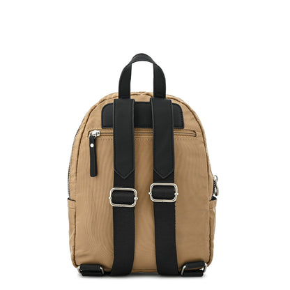 Dark beige karina medium backpack