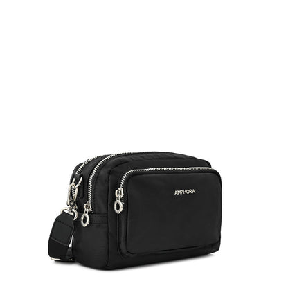 Karina medium black shoulder bag