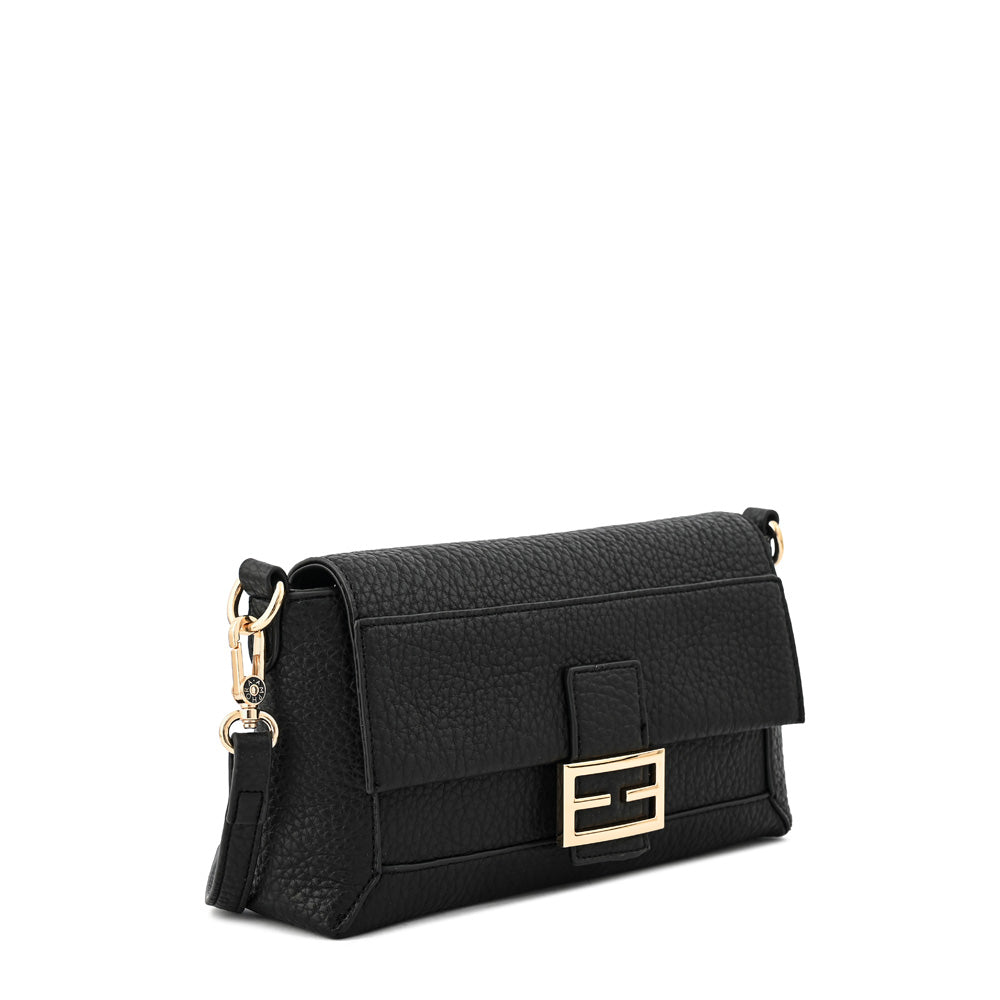 Felleta medium crossbody bag black