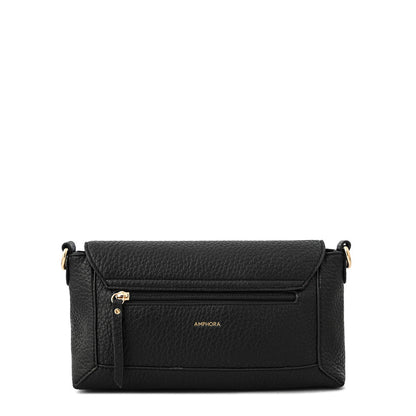 Felleta medium crossbody bag black