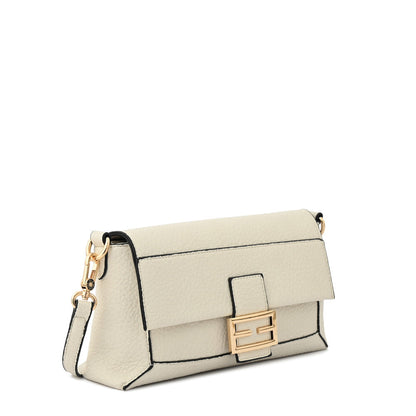 Felta medium shoulder bag in off-white