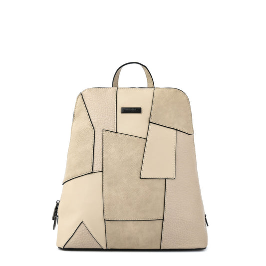 Medium ecru white cleo backpack