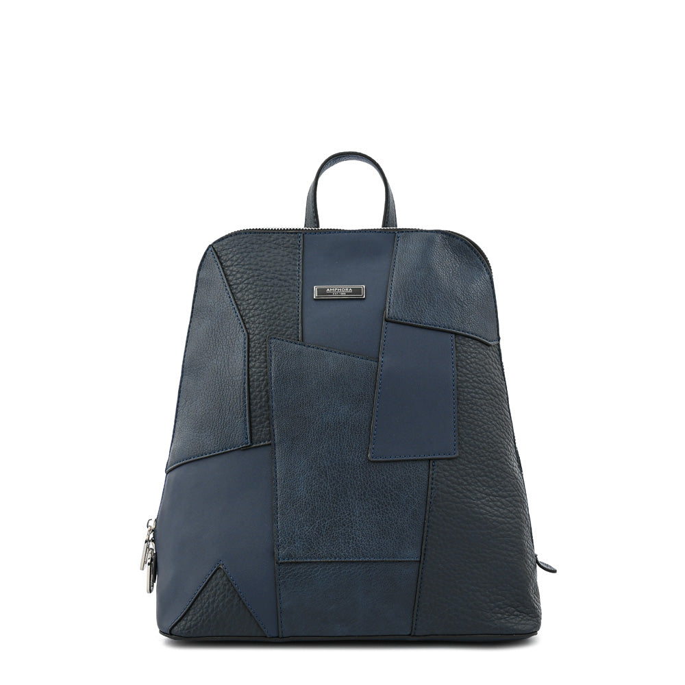 Dark blue cleo medium backpack