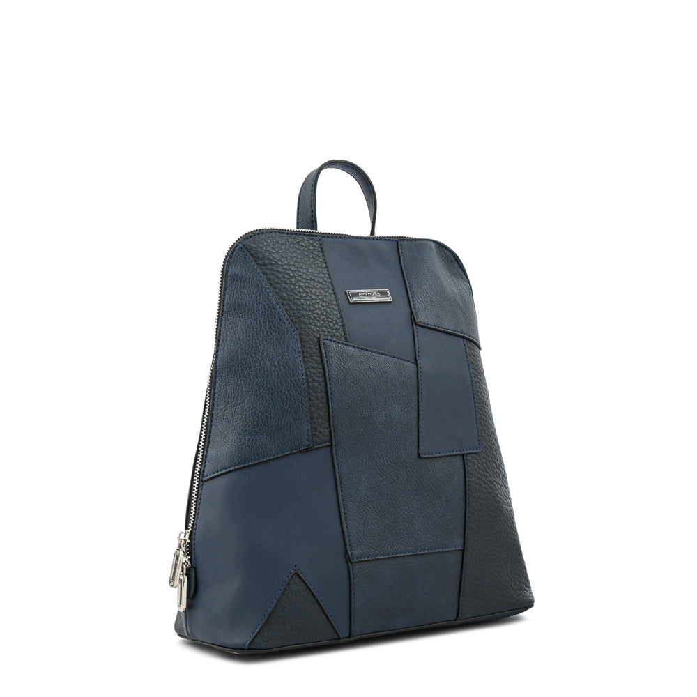 Dark blue cleo medium backpack