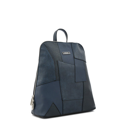 Dark blue cleo medium backpack