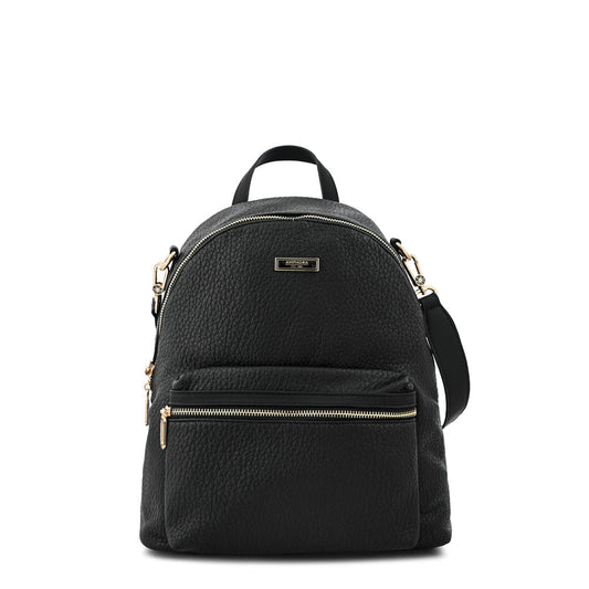 Large black crystal backpack