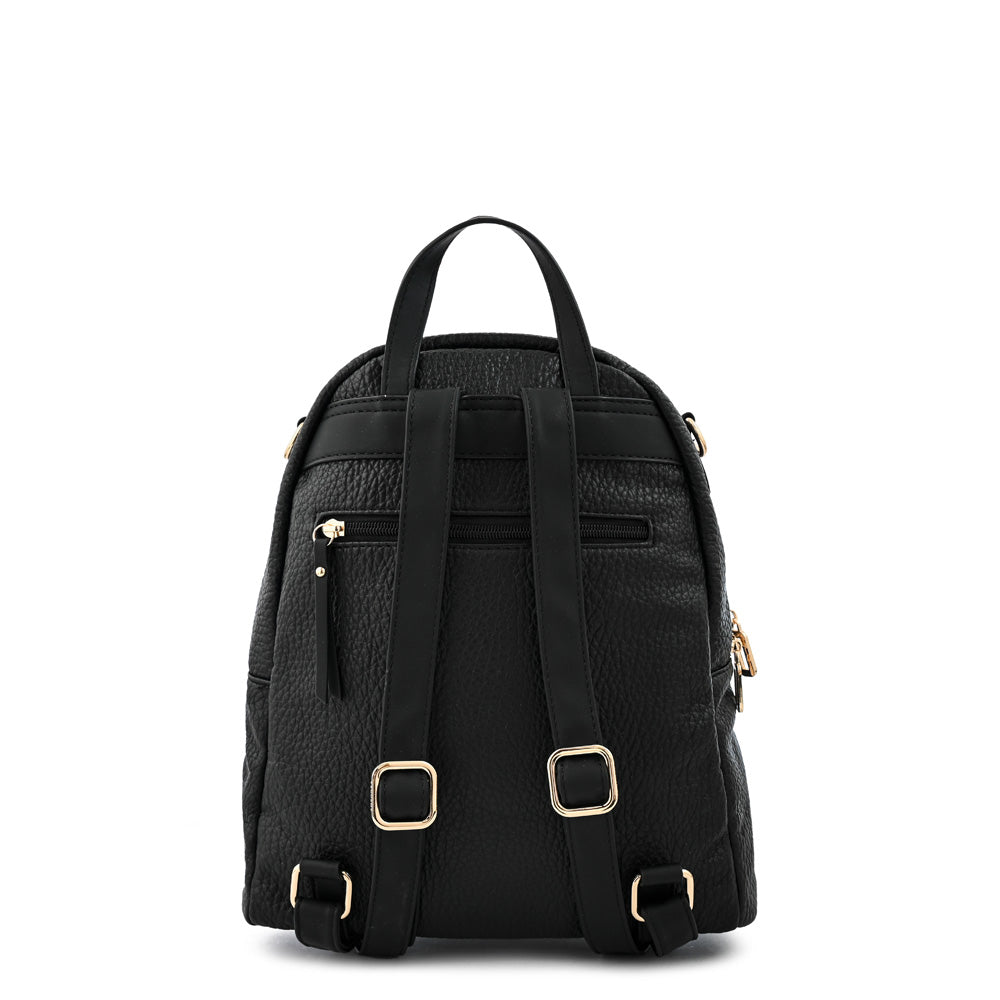 Large black crystal backpack