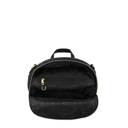 Large black crystal backpack