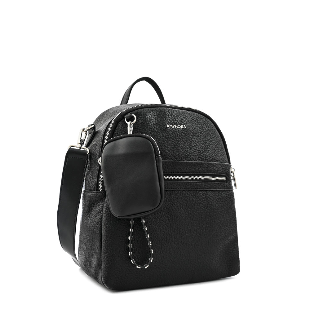 Large black deva backpack