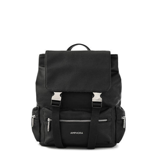Oriana large black backpack