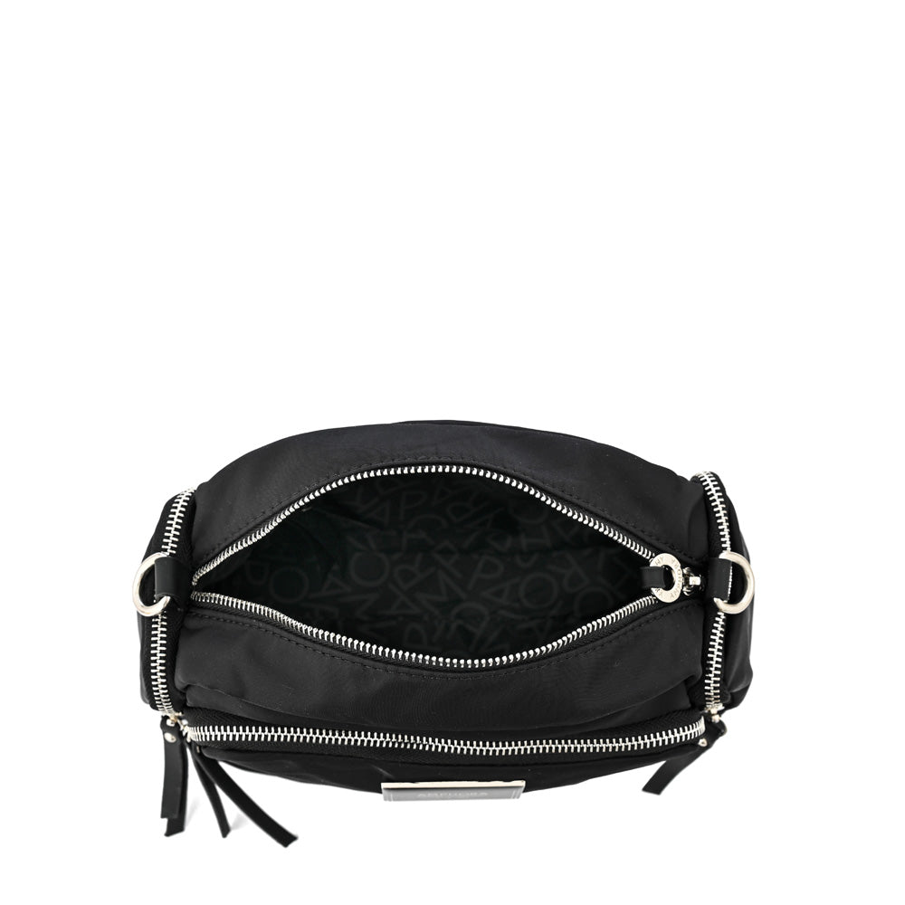 Ziva medium black crossbody bag